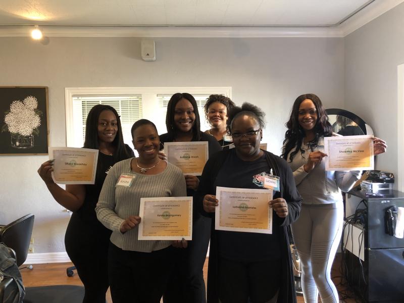 DEPOSIT FOR SEWING MACHINE WIG MAKING AND MEDICAL WIG CERTIFICATION CLASS - Eunices Hair LLC - Medical Wig Solutions