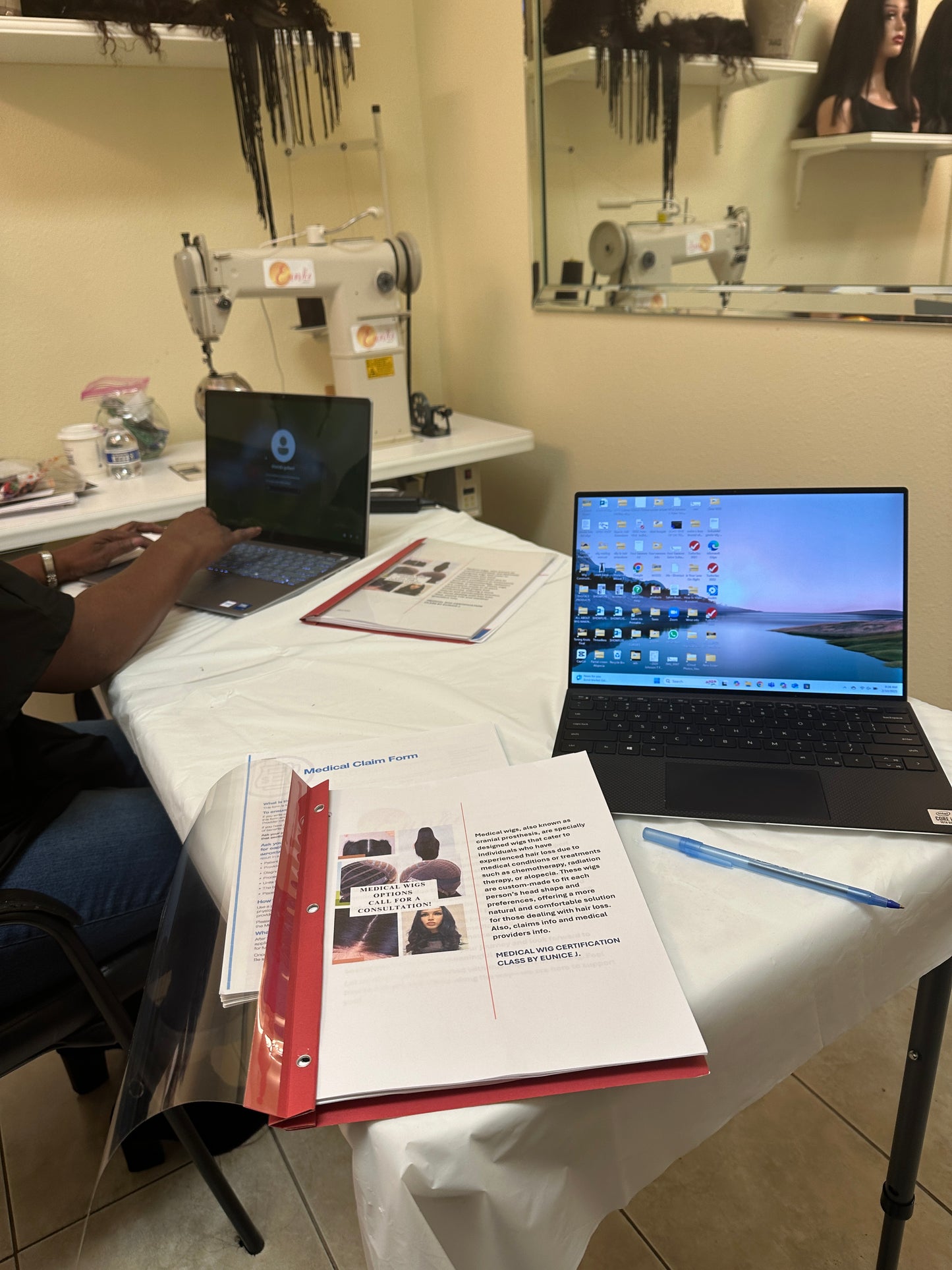 Deposit Wig Making & Certification Class Mar 30–31