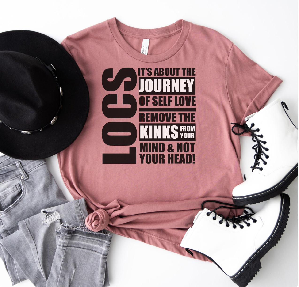 Locs Journey T-Shirt | Celebrate Your Hair Story