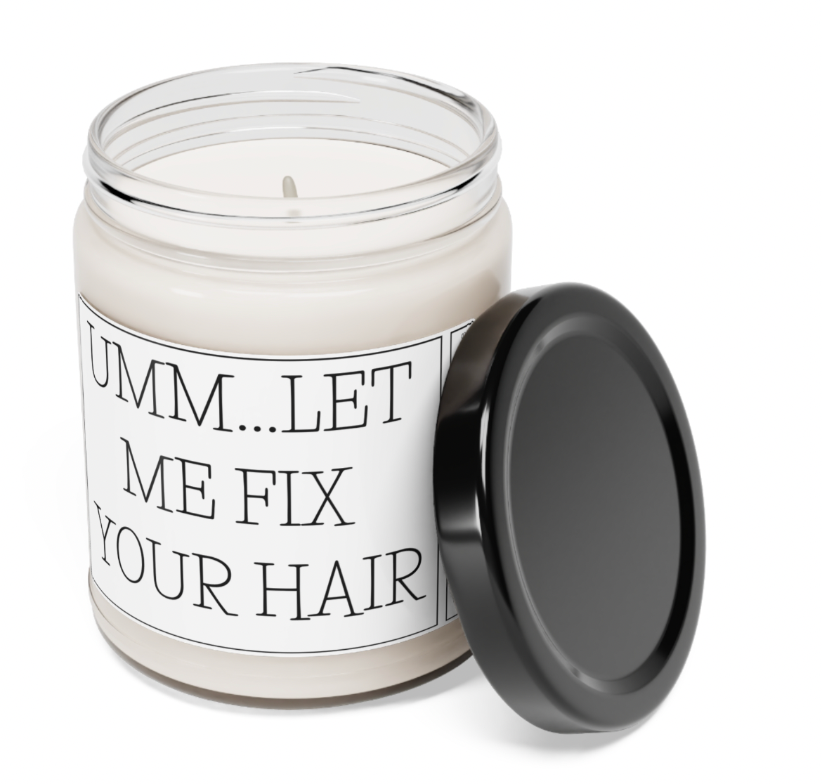 Let Me Fix Your Hair Candle l Stylist Appreciation Hair Dresser Gift | Cosmetology Gifts, Stylist Appreciation, Cosmetology Graduation Gift