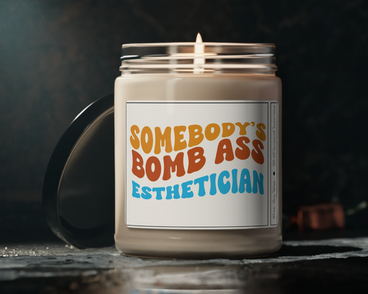 Esthetician Candle | Cosmetology & Stylist Appreciation Gift