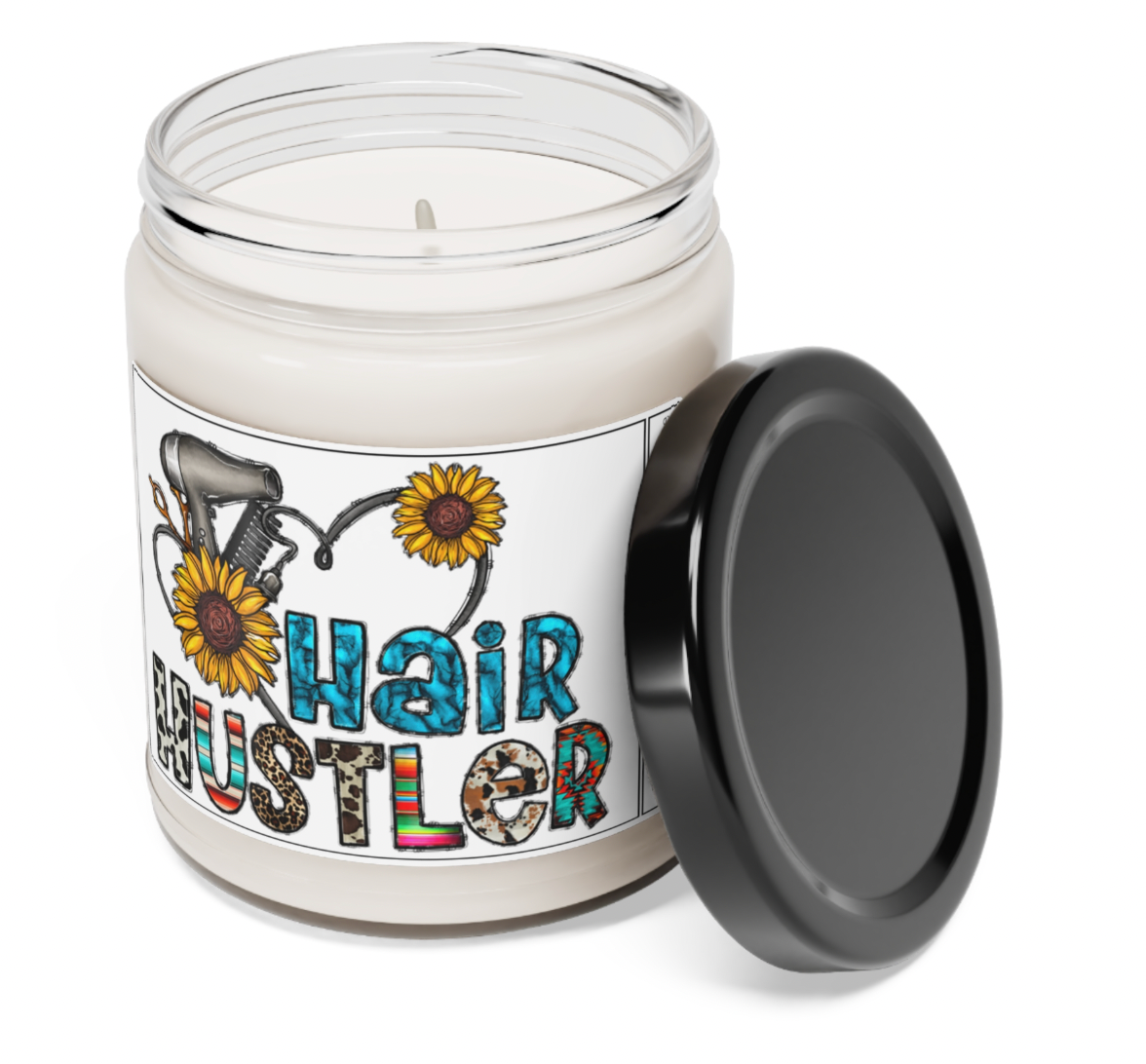 Hair Hustler Candle | Gift for Stylists & Cosmetology Grads