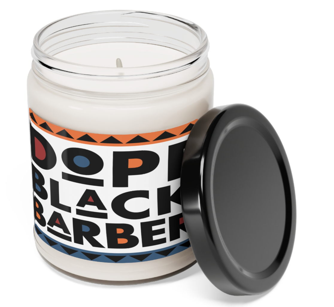 Dope Black Barber Candle | Gift for Barbers & Cosmetology Grads