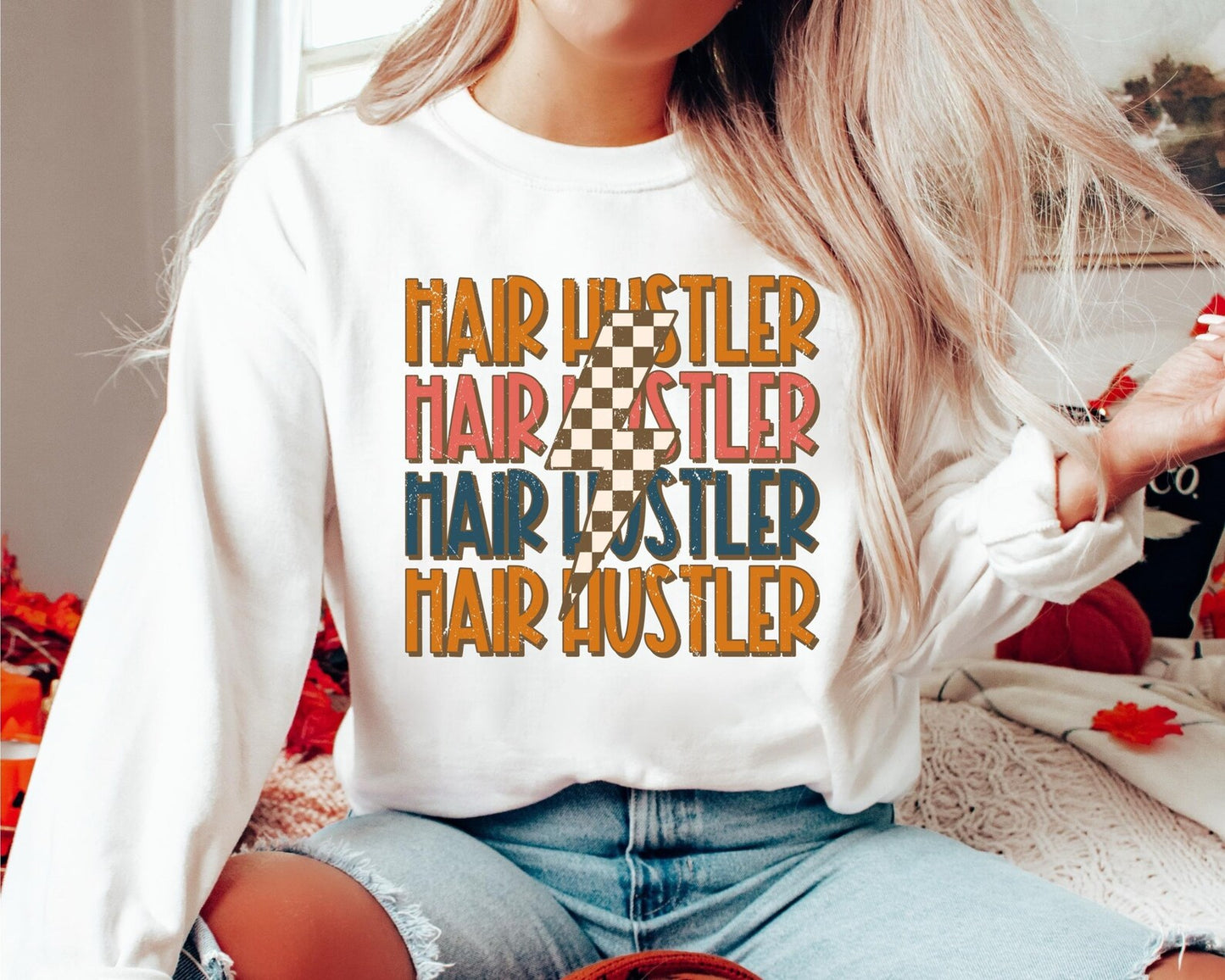 Hair Hustler Retro T-Shirt - Eunices Hair LLC - Medical Wig Solutions