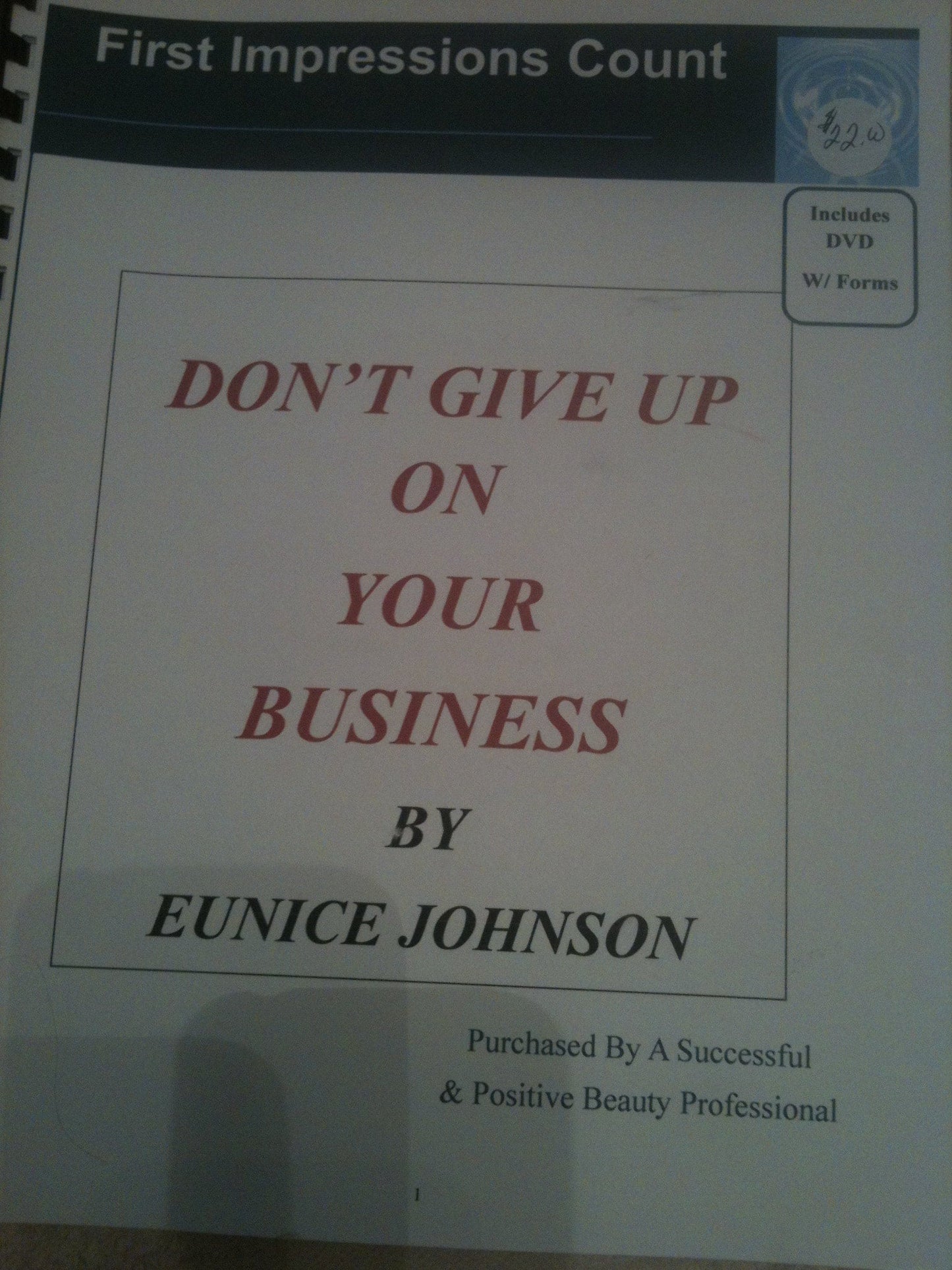 Business Kit for Stylists | Profit Guide, Forms & DVDs