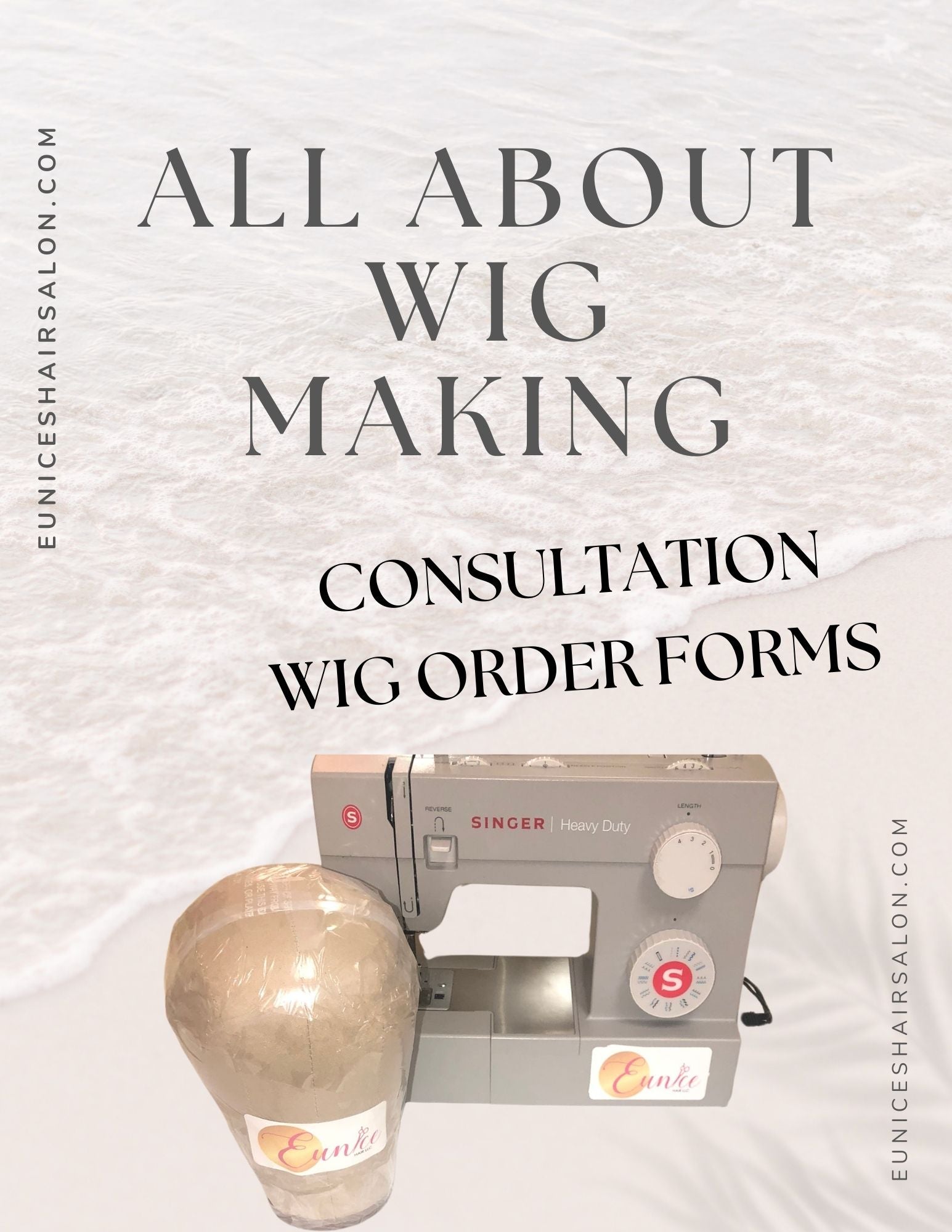 ALL ABOUT WIG MAKING MANUAL AND VIDEOS Part 2 - Eunices Hair LLC - Medical Wig Solutions