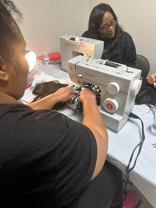 DEPOSIT FOR SEWING MACHINE WIG MAKING AND MEDICAL WIG CERTIFICATION CLASS - Eunices Hair LLC - Medical Wig Solutions