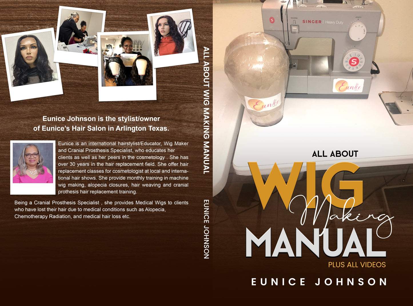DEPOSIT FOR PROFESSIONAL MACHINE WIG CONSTRUCTION  CERTIFICATION  CLASS - MARCH 8 - Eunices Hair LLC - Medical Wig Solutions