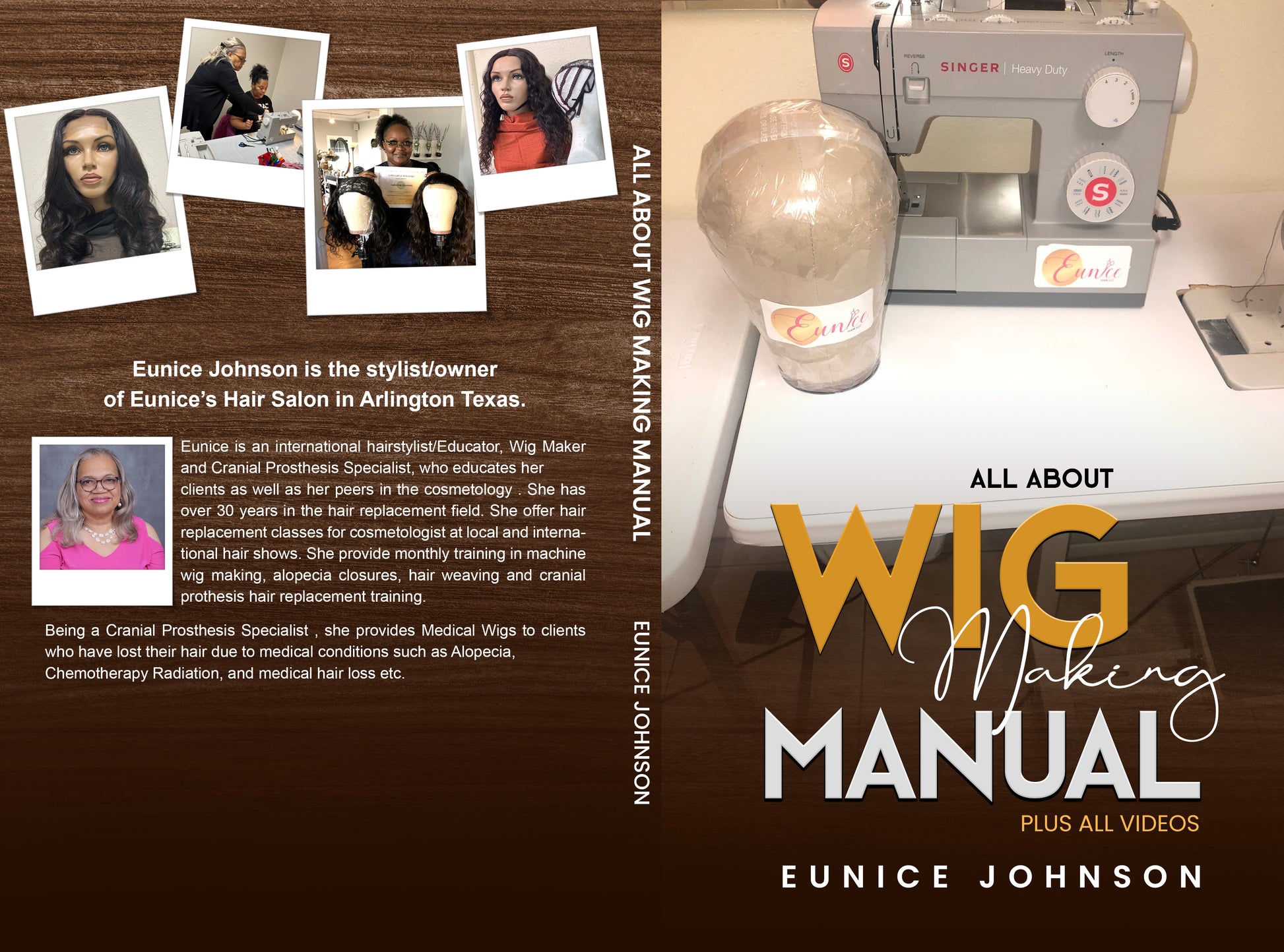 DEPOSIT FOR PROFESSIONAL MACHINE WIG CONSTRUCTION  CERTIFICATION  CLASS - MARCH 8 - Eunices Hair LLC - Medical Wig Solutions
