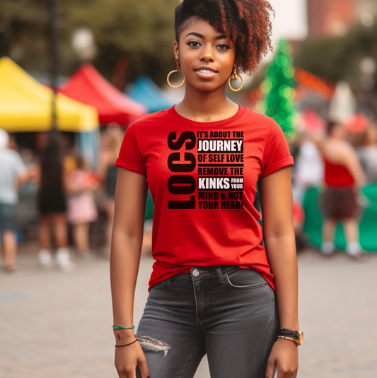 Locs Journey T-Shirt | Celebrate Your Hair Story