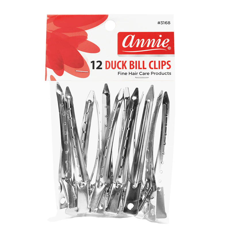 12 Duck Bill Clips